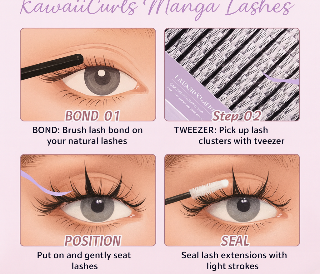 KawaiCurls™ Manga Lash